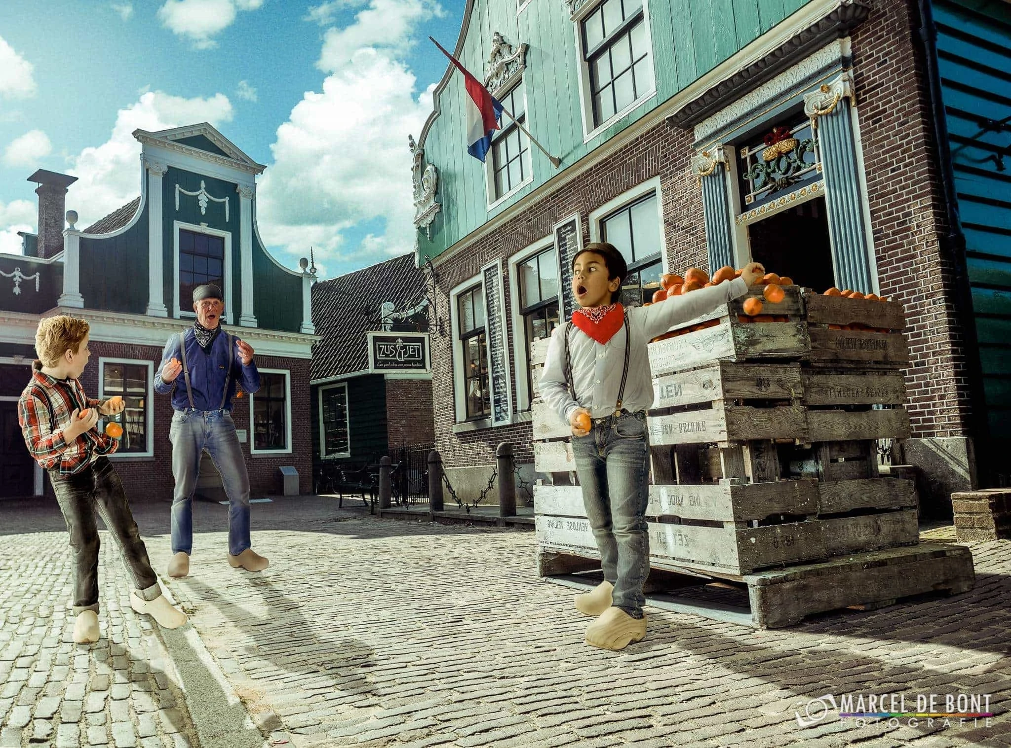 Foto die is samengesteld tijdens de workshop van Adrian Sommeling in studio 34X